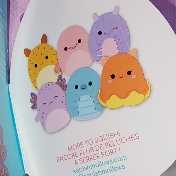 AMALA 🦎 Purple Spotted Axolotl Original Squishmallow by Kelly Toy ☆》NWT《☆ - Picture 4 of 9